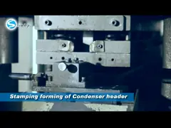 Печь непрерывной атмосферы силы азота паяя плавя для ядров сконденсированных и радиатора video