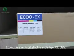 Положительное печатание PS CTP смещения покрывает равномерное поверхностное покрытие video