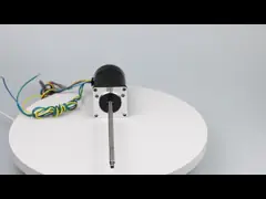 Мотор Dc поляка 150w 4500rpm ROHS 24v 4 безщеточный с валом 57mm длинным video