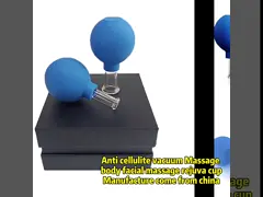 Сторона чашки 4 ПК придавая форму чашки анти- целлюлит резиновые главные стекла раздражают набор вакуума придавая форму чашки консервирует целлюлит Massager стороны тела video