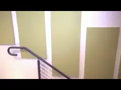 SGS Hanging Partition Wall Foldable Acoustic Panels For Conference Room