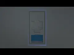 SUS 1U модульного фронта пульта временных соединительных кабелей сети отделяемый соответствующий для LAN и сети волокна video