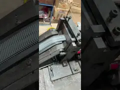 ребро радиатора толщины трубки 2mm формируя машину, машину трубки ребра video