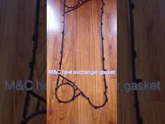 Уплотнения теплообменного аппарата плиты JWP26 для морского генератора свежей воды сосуда video