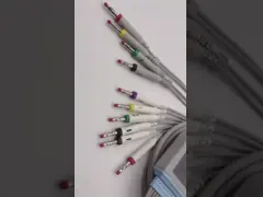 Провод руководства 3.6m EKG Pin 10 Kenz 16 с концом 63050074 банана 63050075 PC-104 video