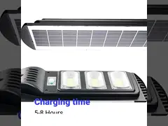 Алюминиевое интегрированное совсем в одной солнечной высокой эффективности уличного света 200W с батареей лития video