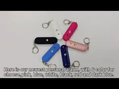 20 люменов 6hours тревожат Pin штепсельной вилки Keychains 130db самозащитой video
