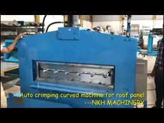 Подгонянная цветом машина листа толя гофрируя для толя / трапециевидного профиля video