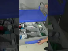 Handle Push-Pull Surgical Cart Plastic For Multiple Applications