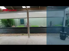 След застежка-молнии окна дистанционного управления ослепляет моторизованные шторки ролика video