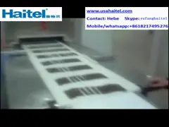 автоматическая машина упаковки 7.5kw машины упаковки шоколада 7.5kw горизонтальная video