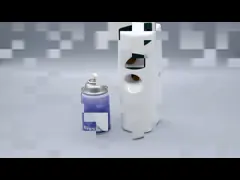 Распределитель Freshener воздуха аэрозоля ABS, Freshener воздуха KWS свободный стоя video