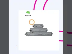 AC100V алюминиевое 120w 240w привело линейные высокие приспособления 5700k залива video