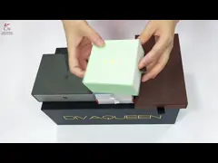 Элегантный тип ширина ящика дизайна 15cm напечатал бумагу искусства картонных коробок 120gsm video