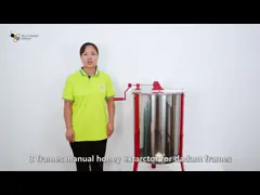 3 marco Dadant Honey Extractor Manual Honey Extractor video