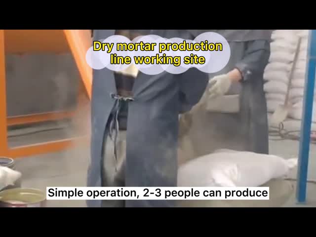 構造300kg/Shift 0.42m乾燥した乳鉢の生産ライン