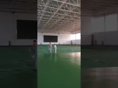 Жидкостный настил SPU покрытия, синтетическая крытая резиновая баскетбольная площадка video