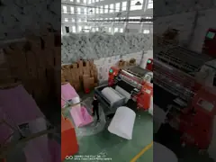 Multi машина иглы 3200MM высокоскоростная выстегивая для простынь video