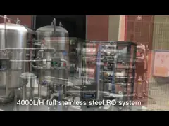 China Big Size Electrolytic Iron Removal Water Systems 8040 10T With RO Membrane supplier