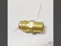 Латунный пирофакел x переходника 3/8 газа соединения половины пар 3/8 соединителей трубы NPT мужских video