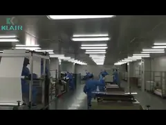 KLAIR глубоко плиссировало стекло воздушного фильтра Hepa - волокно с сопротивлением PA 600 окончательным video