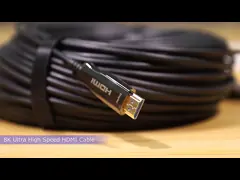 Гибкое поддержки кабеля 4K волокна оптически HDMI ноги 30M AOC 100 тонкое video