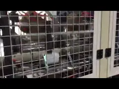 450mm Length Hamburger Paper Box Erector Machine 200pcs/Min 3KW video