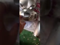 Штуцеры трубы кованой стали Astm A182 тройника гнезда 3 дюймов video