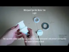 Whirlpool Spa Hot Water Tub Jacuzzi Light 1.2W RGB Colorful Synchronized AC12V IP68 Waterproof