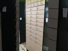 сейф банка стальной пластины 2mm пудрит финиш пальто брызг с замком списка UL video