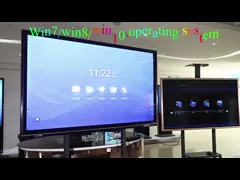 экран касания 400cd/m2 взаимодействующее Whiteboard CCC не не сложил для класса video