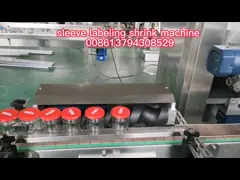 bottle sleeve labeling machine, labeling machine, automatic sleeve labeling machine
