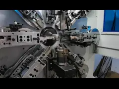 Машина весны провода CNC 12 осей Camless с мотором Японии video