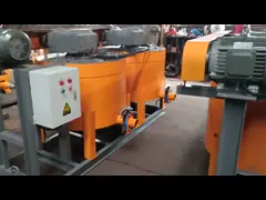 Two Barrel Grouting Concrete Spraying Machine 5.5Kw Cement Slurry Mixing