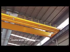 20T Span 20m EOT Traveling Double Girder Overhead Crane Steel Plants Using A5 Level