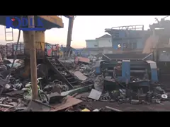 Лист гильотины стальной оборудование/машина металла 500 тонн режа для металла video