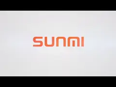 Экран терминала SUNMI T2s POS таблицы портативный двойной совсем в одной представляя счет машине Pos video