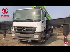 Тележка насоса 300KW 56m подержанная, всасывание тележки насоса заграждения сильное с рукой 6 video