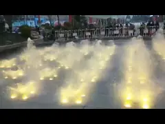 аксессуары фонтана бассейна 120Kpa инжекторная трубка брызг воды 1,5 дюймов video