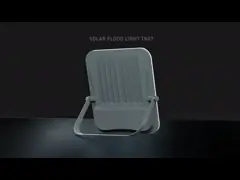 Сад привел солнечный приведенный в действие на открытом воздухе ватт IP65 светов потока 100 с солнечным video