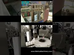 Машина крышки насоса машины 1500BPH брызг пуска PLC покрывая покрывая video