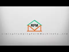 Строка 12 формируя киль раздела офисного здания C типа формируя скорость 50m продукции машины/минута video