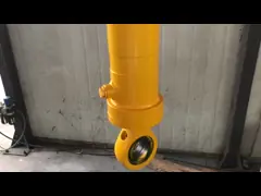 Сваренные OEM цилиндры перекрестной трубки гидравлические 150mm video