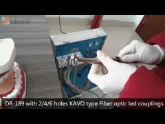 DR 189 оптическое волокно Наконечники 2 4 6 отверстий привел высокоскоростное соединение Наконечники KAVO video