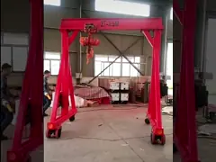 поднимаясь дистанционное управление крана на козлах склада 5t ручное портативное video