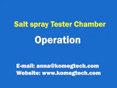 Камера коррозийного испытания брызг соли лаборатории экрана касания/камера экологического теста video