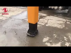 Заграждение Sany конкретное устанавливая возобновило машину 37m насоса Beton тележки конкретный нагнетать video