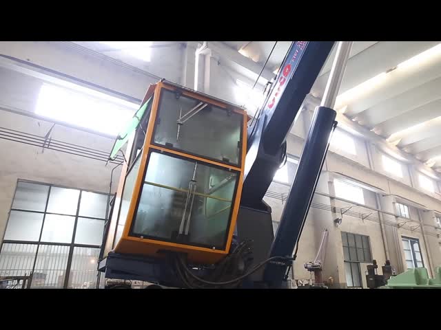 Electric Column Deck 1 ton Slewing Jib Crane