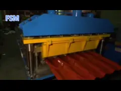 0.5mm-6mm, стальной кафельный крен рифленого листа 7.5KW формируя машину для выставочного центра video