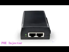 инжектор POE гигабита 52V RJ45, инжектор Midspan POE пяди конца video
